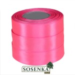Tasiemka satynowa 25mm/32mb PINK 8039