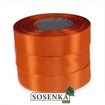 Tasiemka satynowa 25mm/32mb POMARAŃCZOWA 8020