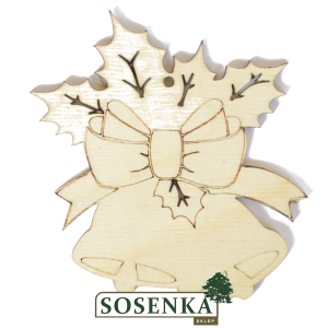 Zawieszka dzwonki i ostrokrzew 