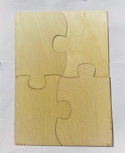 Puzzle ze sklejki