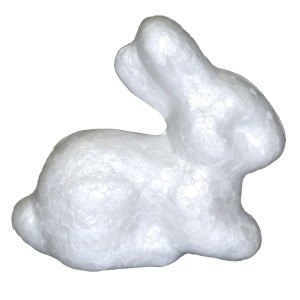 Zając zajączek styropianowy 6 cm WIELKANOC