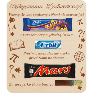 Dyplom dzień NAUCZYCIELA, Najlepszemu Wychowawcy