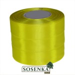Tasiemka satynowa 25mm/32mb CYTRYNA 8011
