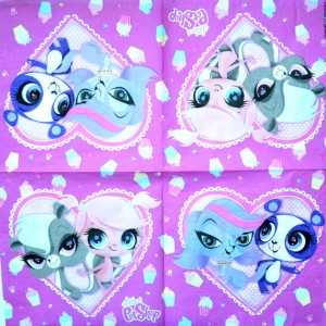 SERWETKA PISEKI LITLLE PET SHOP