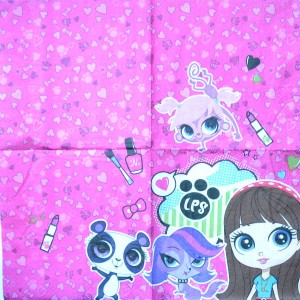 SERWETKA LITLLE PET SHOP 