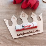 Prezent na Dzień Kobiet, korona na czekoladkę