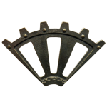 Narożnik górny nr 2 - metalowa ozdoba 60mm 