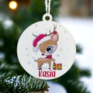 Bombka z imieniem Kolorowy nadruk, dużo wzorów 