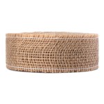 Wstążka jutowa NATURALNA 5cm/9mb