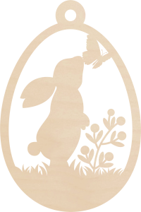 Jajko ażurowe ze sklejki nr 43 DUŻE 