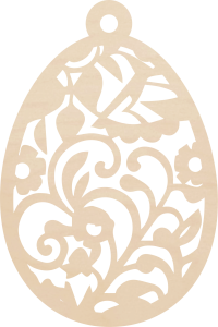 Jajko ażurowe ze sklejki nr 44 DUŻE  