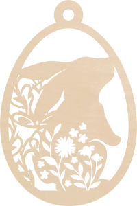 Jajko ażurowe ze sklejki nr 46 DUŻE    