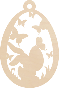 Jajko ażurowe ze sklejki nr 57 DUŻE            