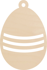 Jajko ażurowe ze sklejki nr 58 DUŻE             