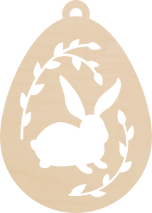 Jajko ażurowe ze sklejki nr 66 DUŻE                   