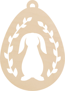 Jajko ażurowe ze sklejki nr 72 DUŻE                        