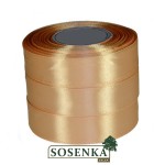 Tasiemka satynowa 25mm/32mb LATTE 8021