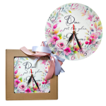 Zegar ŚCIENNY DZIEŃ MATKI, urodziny, imieniny 24cm PREZENT wzór nr1