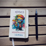 Notes kajet notesik, prezent na Dzień Chłopaka, DUŻO WZORÓW
