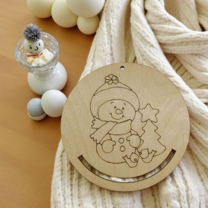 Łapacz snów do ozdabiania, BAŁWANEK 1SZT 