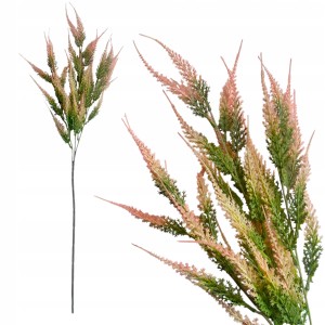 Gałązki sztuczne ozdobne 73cm zielono-różowa bukietu stroika asparagus
