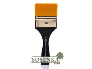 Pędzel syntetyczny szeroki 70 mm