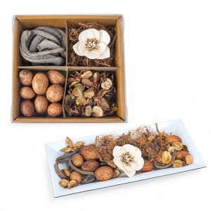 Susz Naturalny Dekoracyjny Potpourri Zestaw Do Stroików Wianków mix lilia