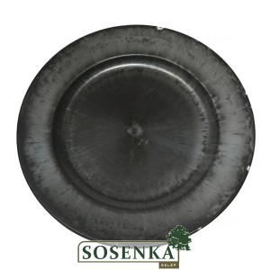 Talerz plastikowy Szary 28cm