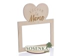 Ramka na zdjęcie z sercem kocham Cię Mamo
