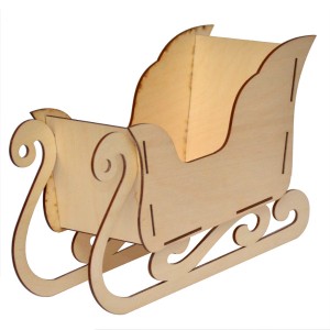 DREWNIANE SANIE baza do DECOUPAGE 