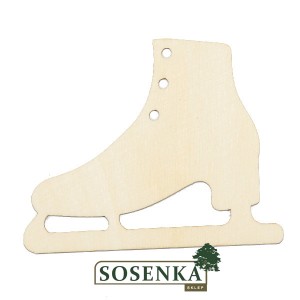 Łyżwa ze sklejki mini 8cm