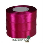 Tasiemka satynowa 25mm/32mb FUKSJA 8053