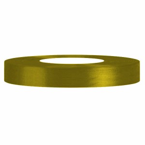 Tasiemka satynowa 12mm/32mb OLIWKOWO ZŁOTY 8127