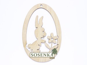 Jajko ażurowe ze sklejki nr 5 DUŻE