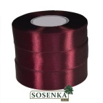 Tasiemka satynowa 25mm/32mb BORDO DE LUXE 8060