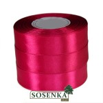 Tasiemka satynowa 25mm/32mb MALINA 8051