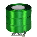 Tasiemka satynowa 25mm/32mb ZIELONA 8086