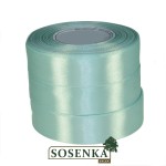 Tasiemka satynowa 25mm/32mb SZARO-NIEBIESKA 8064