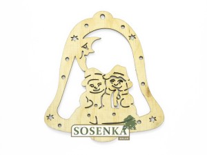 Dzwonek ażurowy nr 1 BAŁWANKI