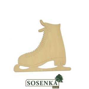 Łyżwa ze sklejki mała 12cm