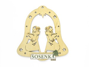 Dzwonek ażurowy nr 3 ANIOŁKI