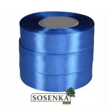 Tasiemka satynowa 25mm/32mb  NIEBIESKA 8105