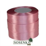 Tasiemka satynowa 25mm/32mb BRUDNY RÓŻ 8047