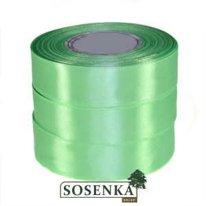 Tasiemka satynowa 25mm/32mb PISTACJA 8065