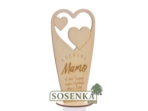 Statuetka z sercami dla Mamy
