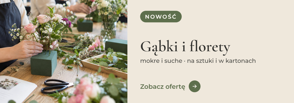 Gąbki florystyczne